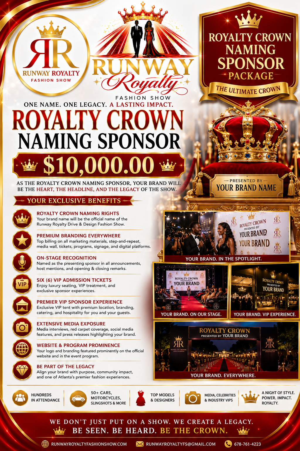 Royalty Crown Naming Sponsorship