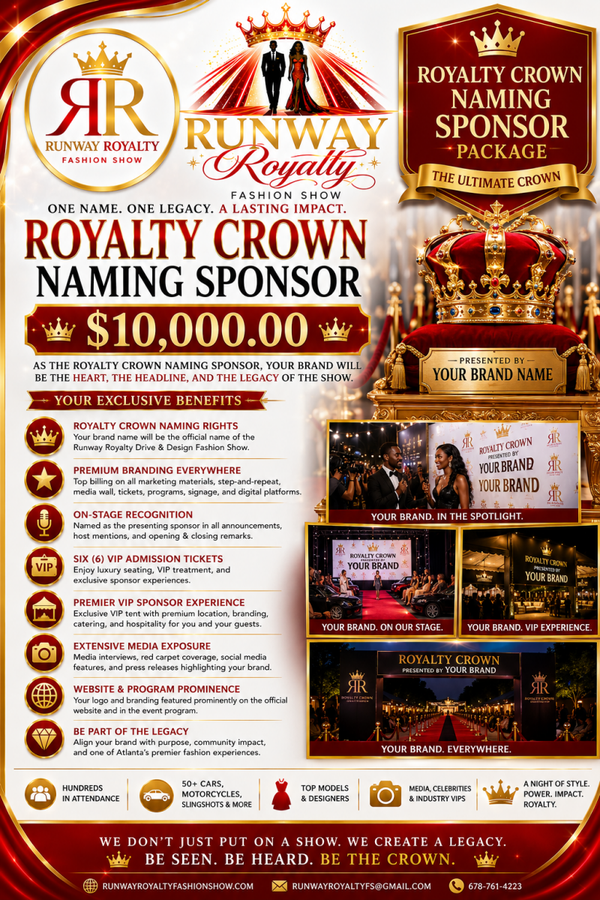 Royalty Crown Naming Sponsorship