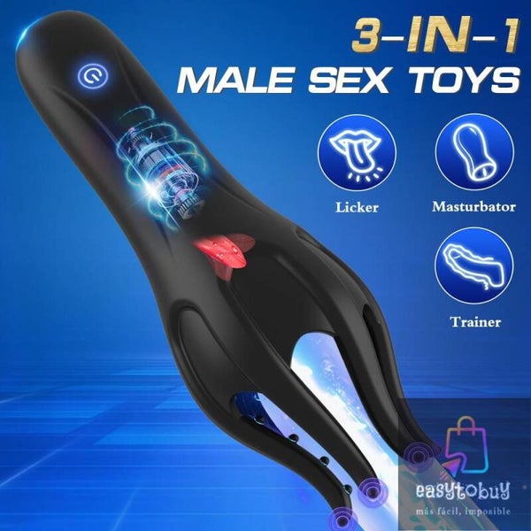 Masturbador 3 en 1
