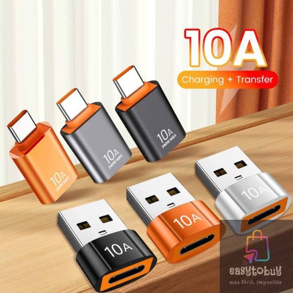 Adaptadores USB y tipo C