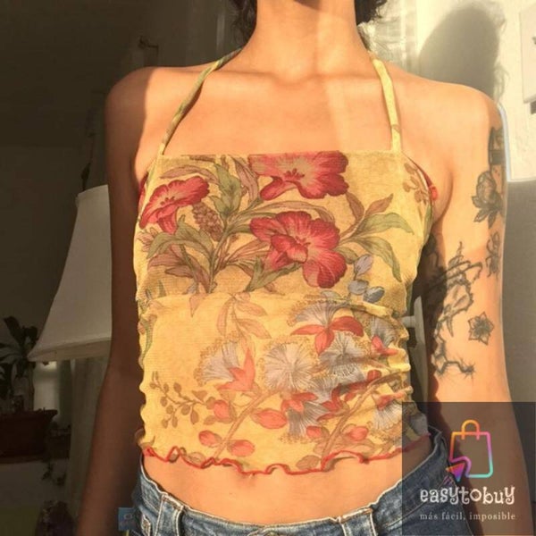 Camiseta floral