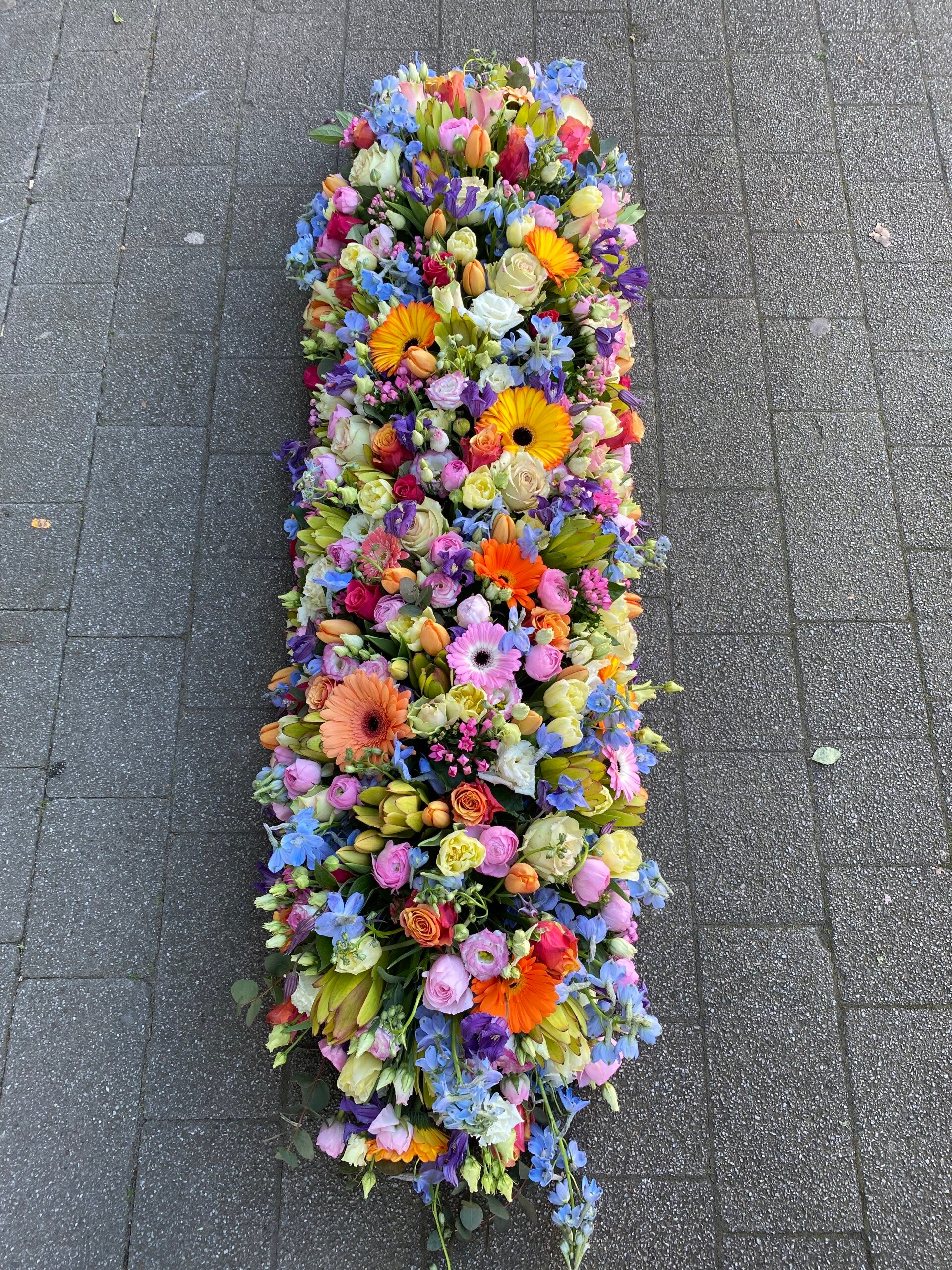 Kistbedekking colorful