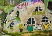 bemalter Stein im Via Ponte Secret Garden