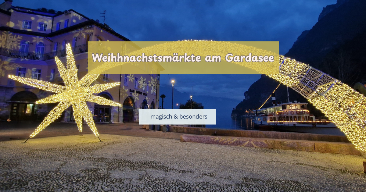 Gardasee: Riva im Advent