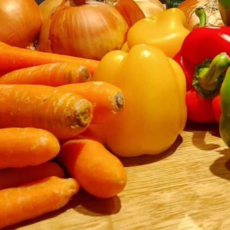 frisches Gemüse vom Wochenmarkt