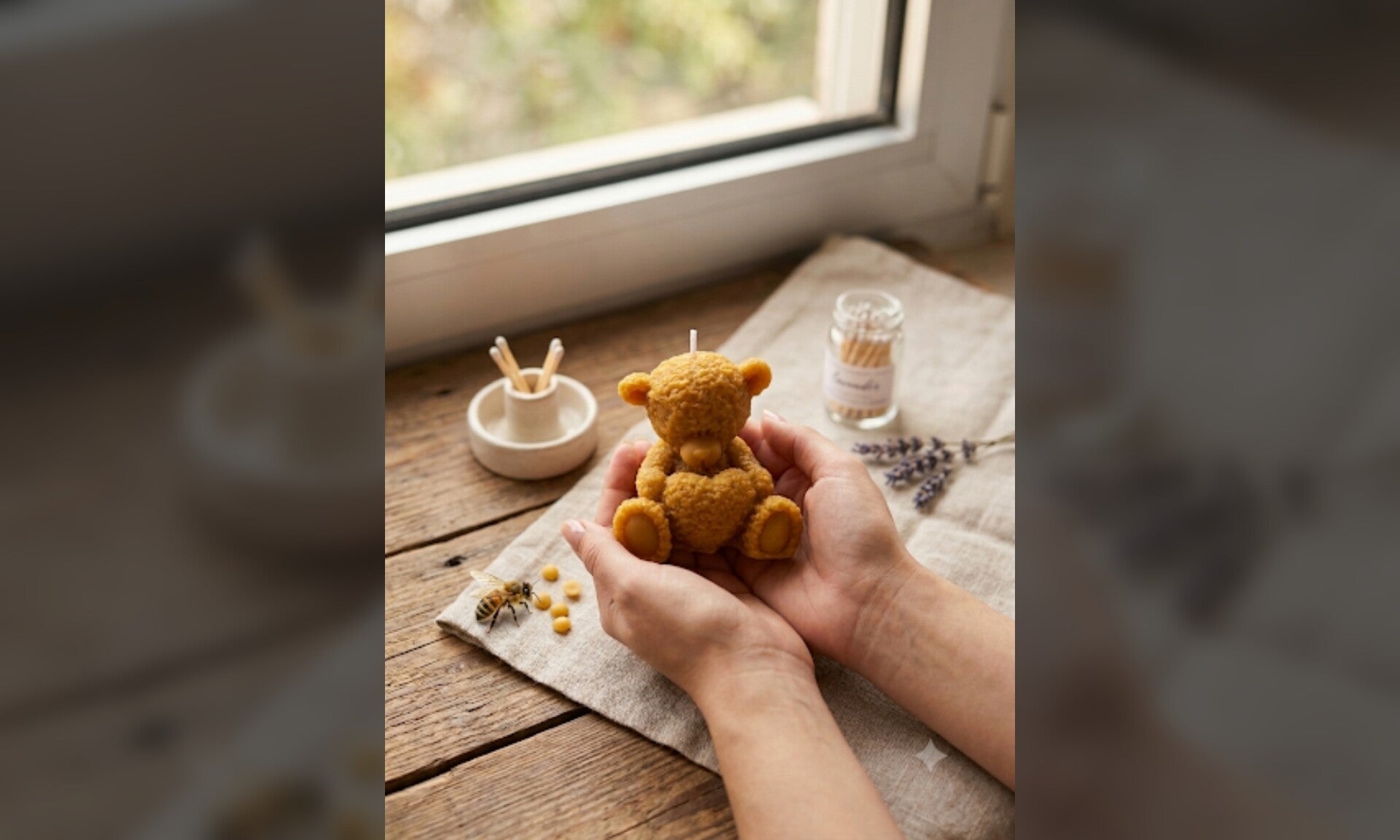 Le gros nounours au cœur