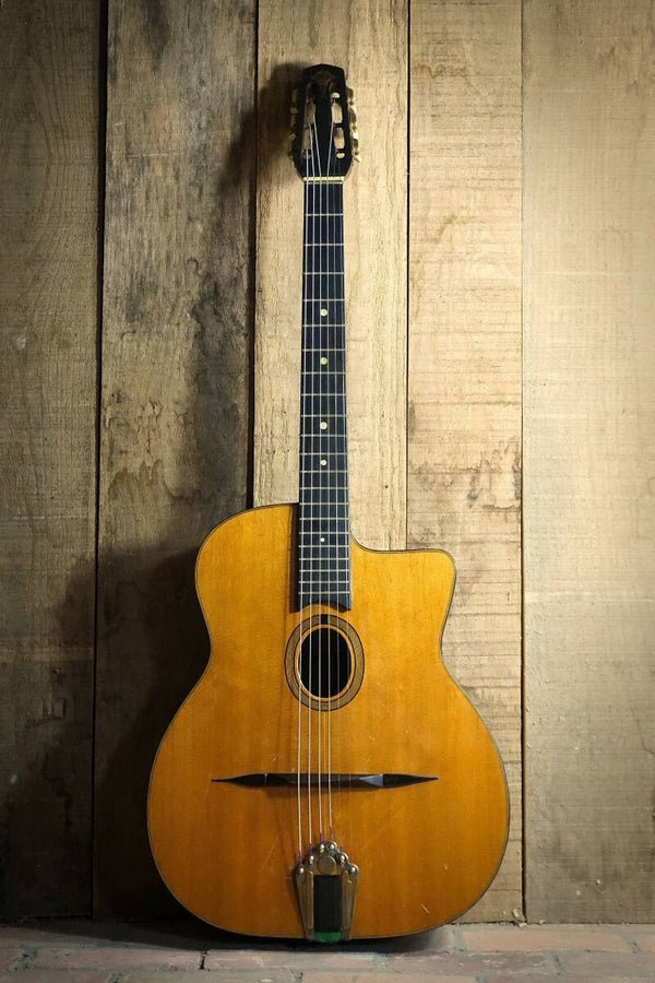 H. Selmer - Guitare Jazz, 817 (1949) - Roger Lucchesi - The most collectible Favino / Selmer