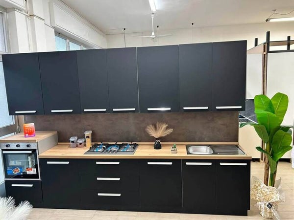 CUCINA MODERNA NERA