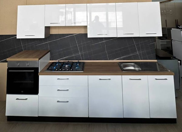 CUCINA MODERNA BIANCO LUCIDO