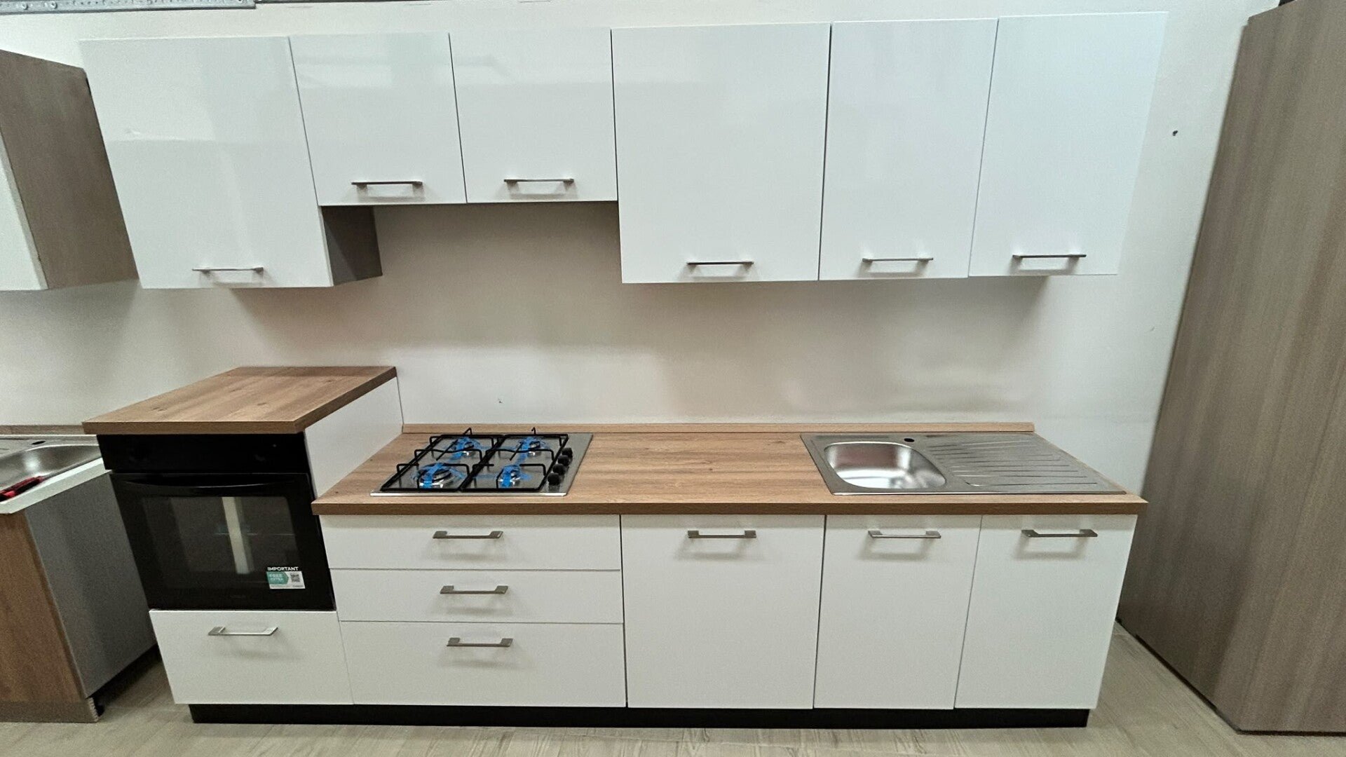 CUCINA MODERNA BIANCO LUCIDO