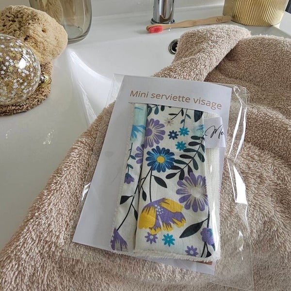 Serviette visage