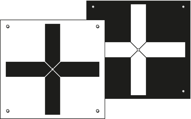 RSL512 Dronetarget dubbelzijdig