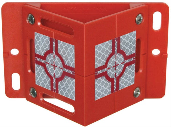 RSAK80r, Kunststof adapter rood.