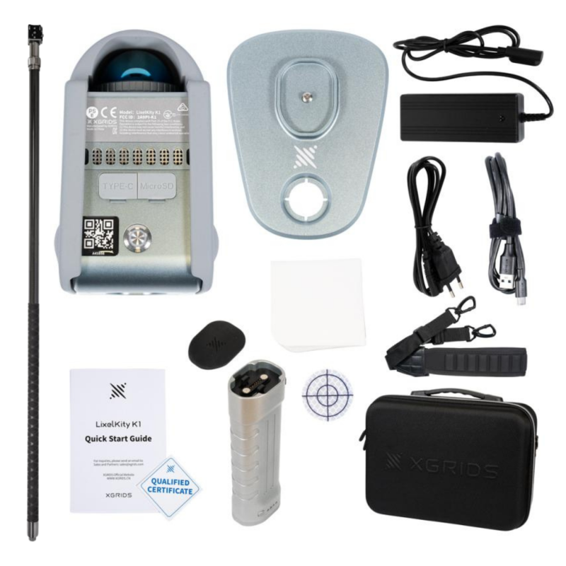 XGRIDS - Lixel K1 Standaardpackage + Extention Pole