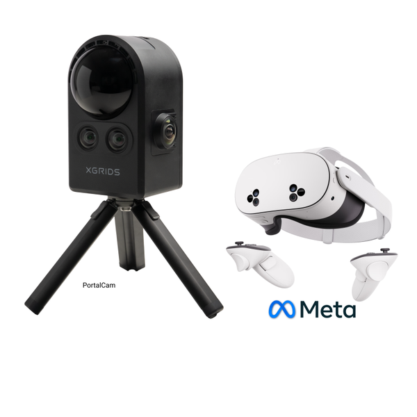 PortalCam + Meta Quest 3S 128GB VR Bundle