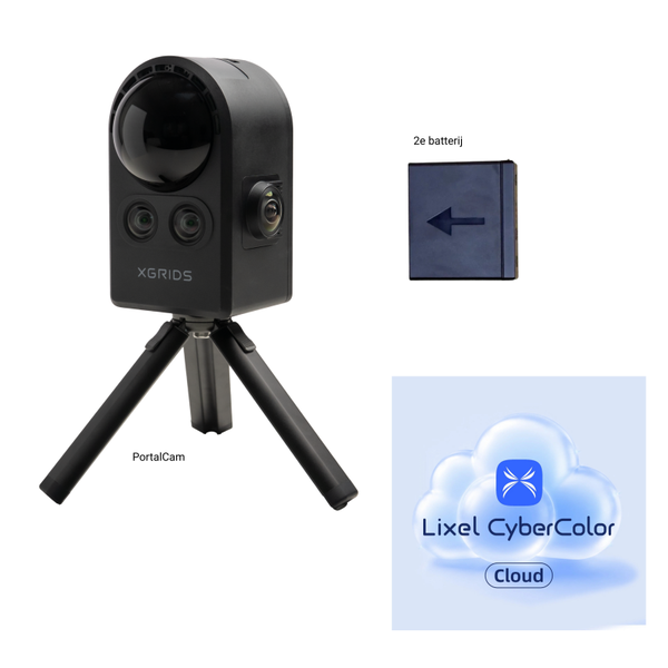 PortalCam + Software LCC Basic + CloudProcessing 12 maanden