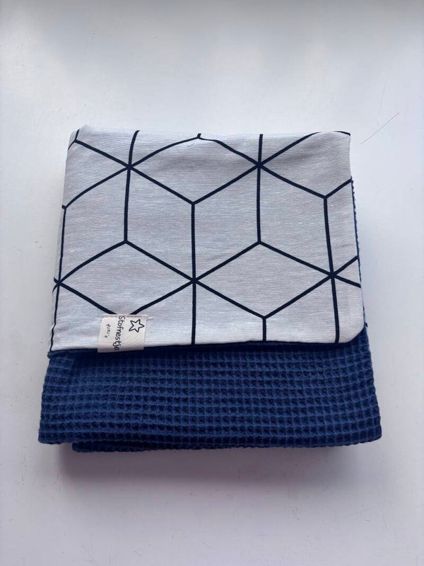 Blauw dekentje