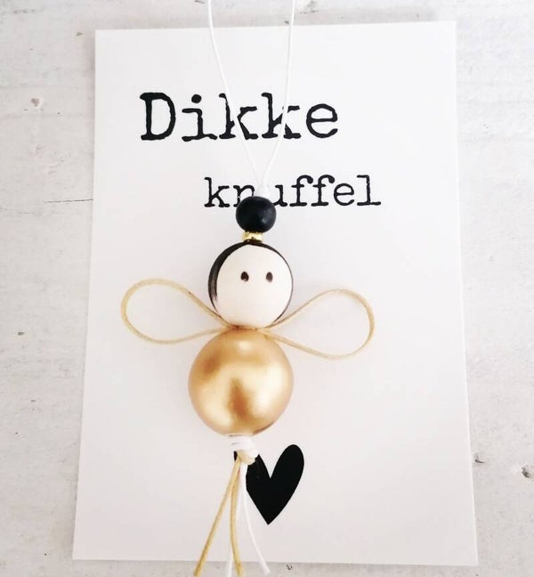 Goud geluks- engeltje