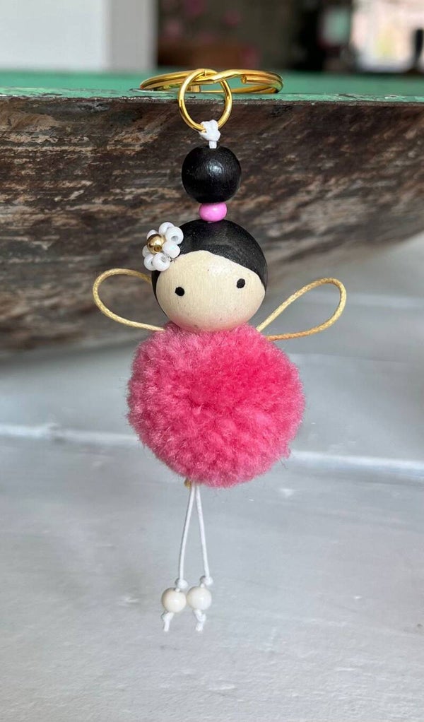 sleutelhanger fluffie elfje
