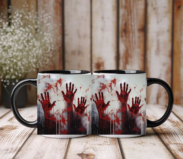 Death Hands schwarze Akzente
