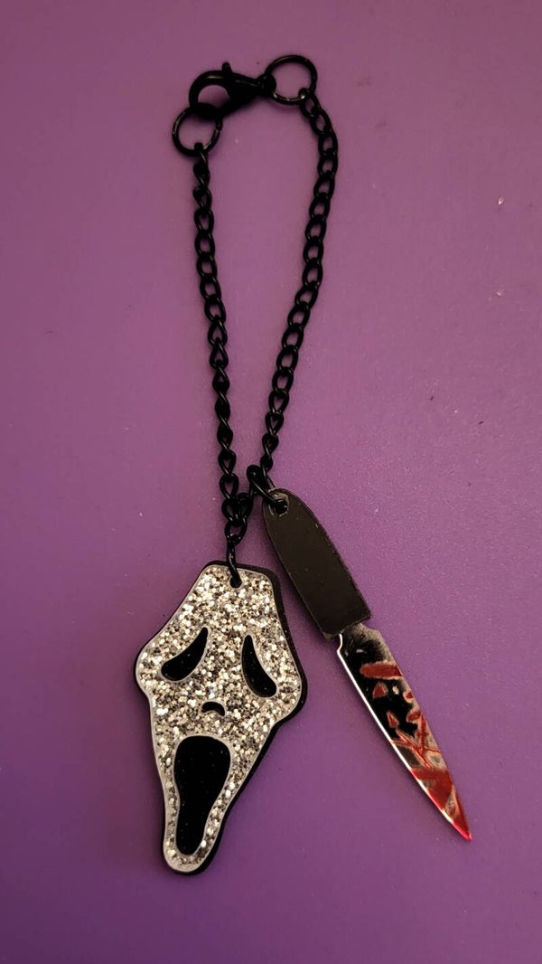 Charms Glitter Ghost