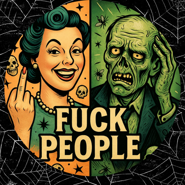 Untersetzer Glas Fuck People