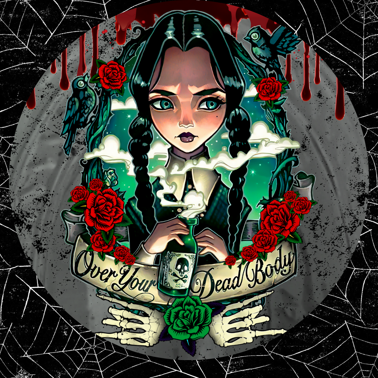 Untersetzer Glas Poison