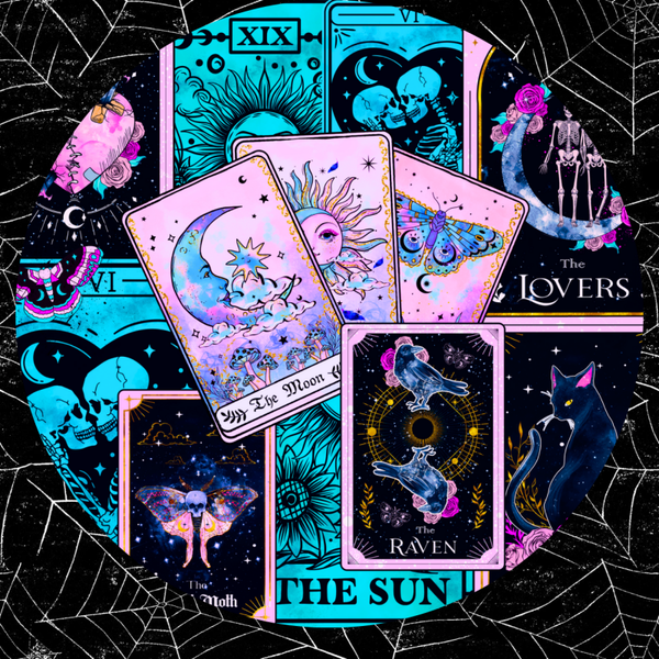 Untersetzer Glas Tarot