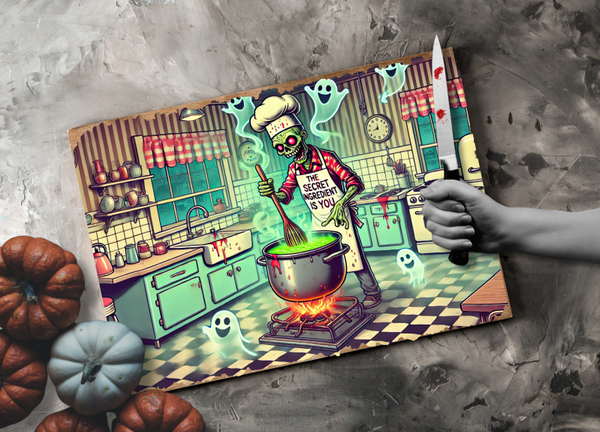 Schneidebrett Zombie Kitchen