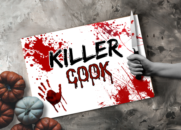 Schneidebrett Killer Cook