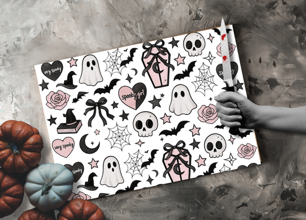 Schneidebrett Spooky Cute