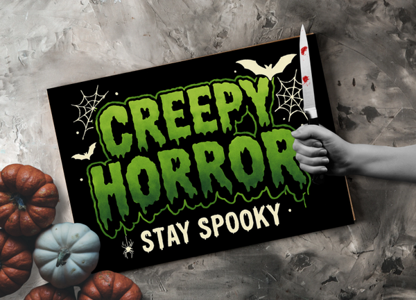 Schneidebrett Creepy Horror Stay Spooky