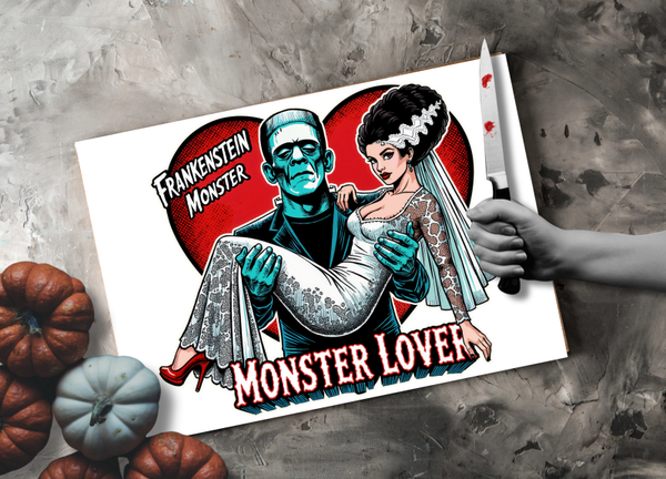 Schneidebrett Monster Lover