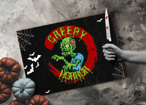 Schneidebrett Creepy Horror II