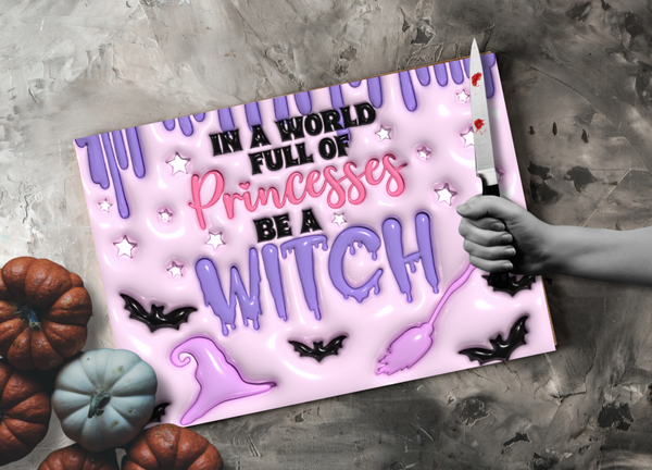 Schneidebrett Be a Witch