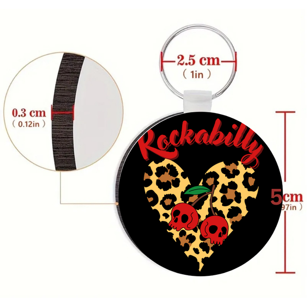 Schlüsselanhänger Rockabilly