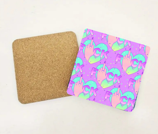 Untersetzer Fuck Fuck Fuck