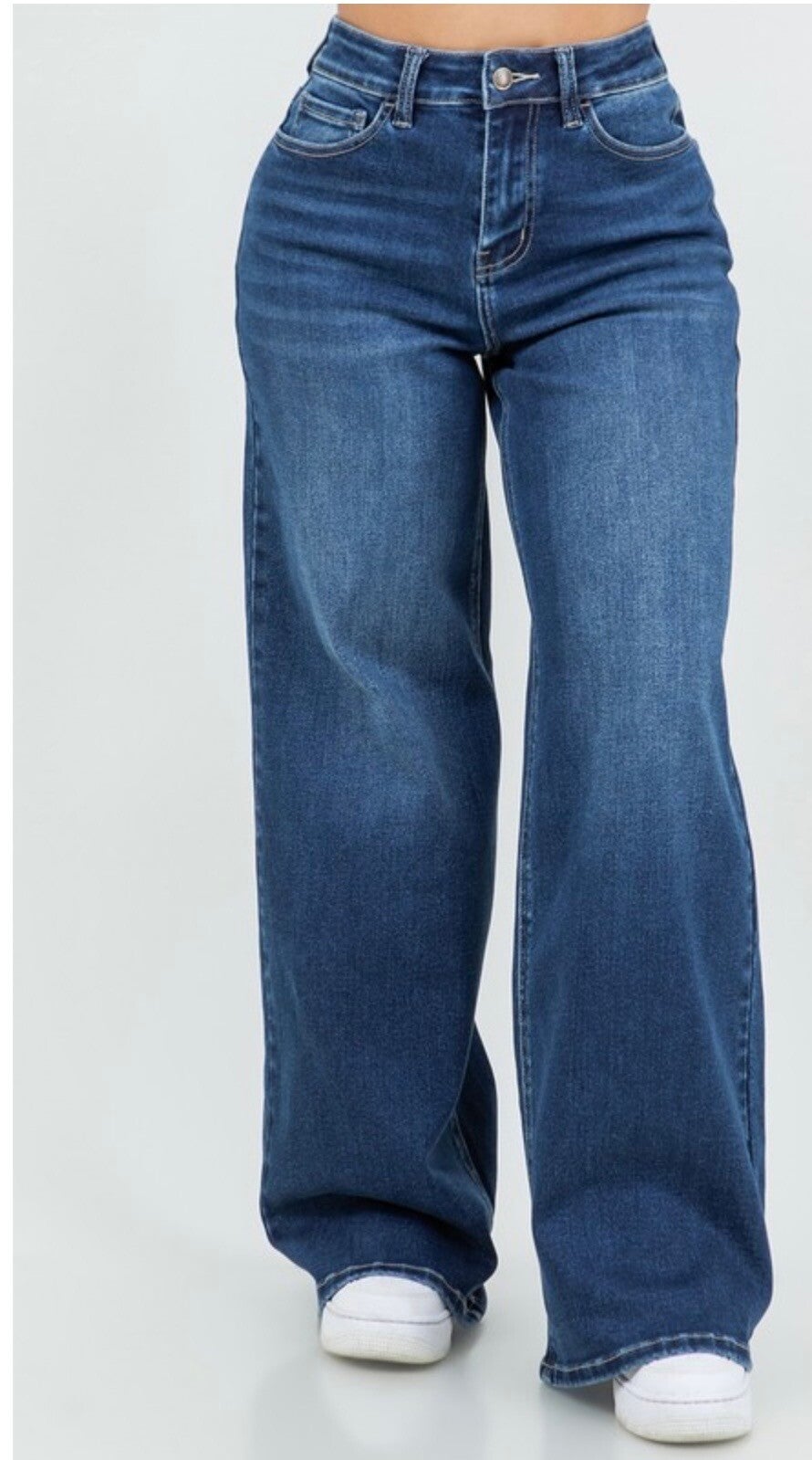 BAGGY DARK WASH DENIM