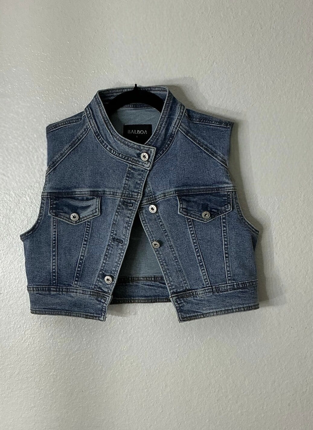 MEDIUM DINIM BLUE VEST