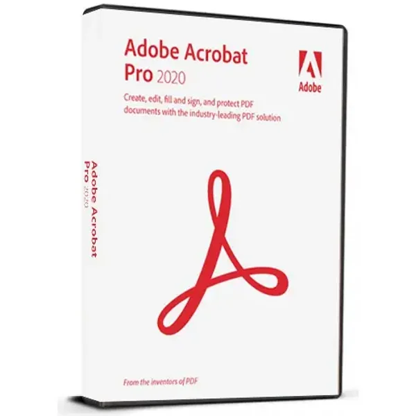 Adobe Acrobat Pro 2020 für Windows – (lebenslange Lizenz)
