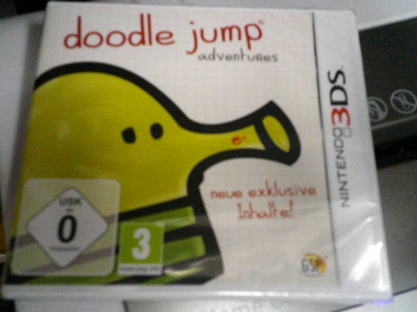 Nintendo 3DS Kult Spiel Doodle Jump Adventures NEU OVP