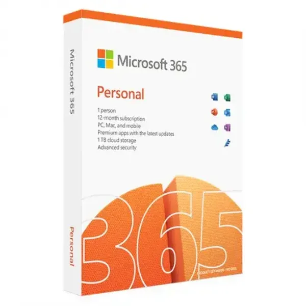 Microsoft Office 365 Personal 1 User 1 Jahr, 5Geräte 1TB key, only Europe