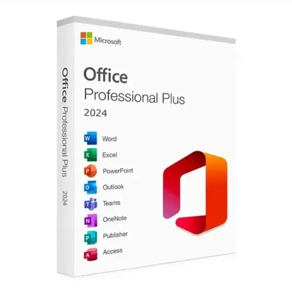 Microsoft Office 2024 Professional Plus, Retail Key, only Key