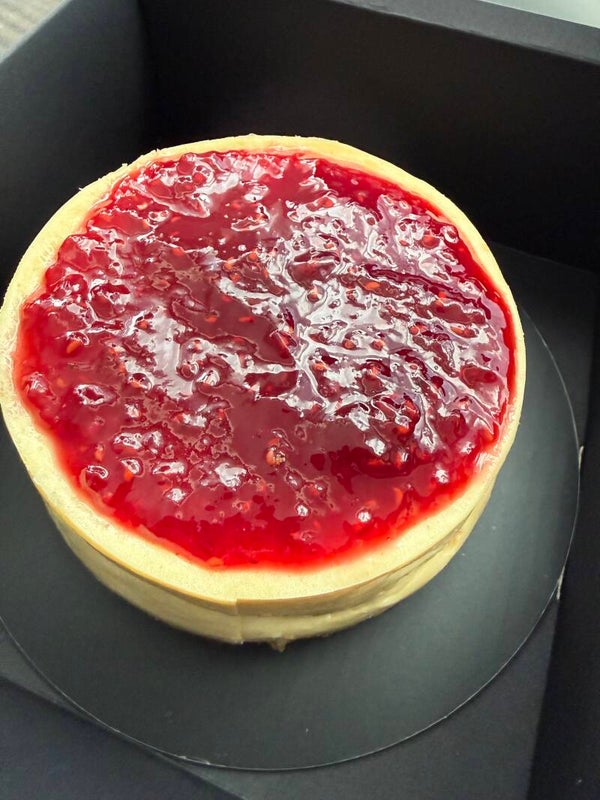 Raspberry 4 Inch Cheesecake