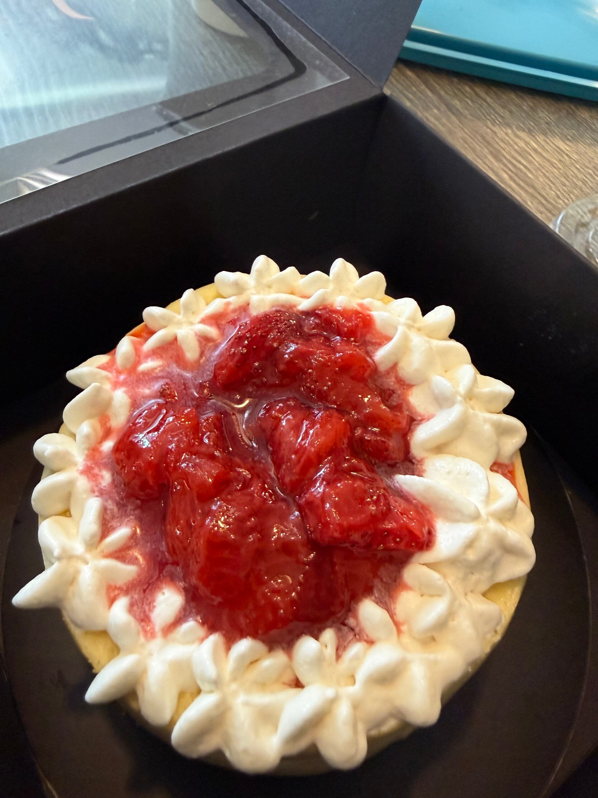 Strawberry 4 Inch Cheesecake