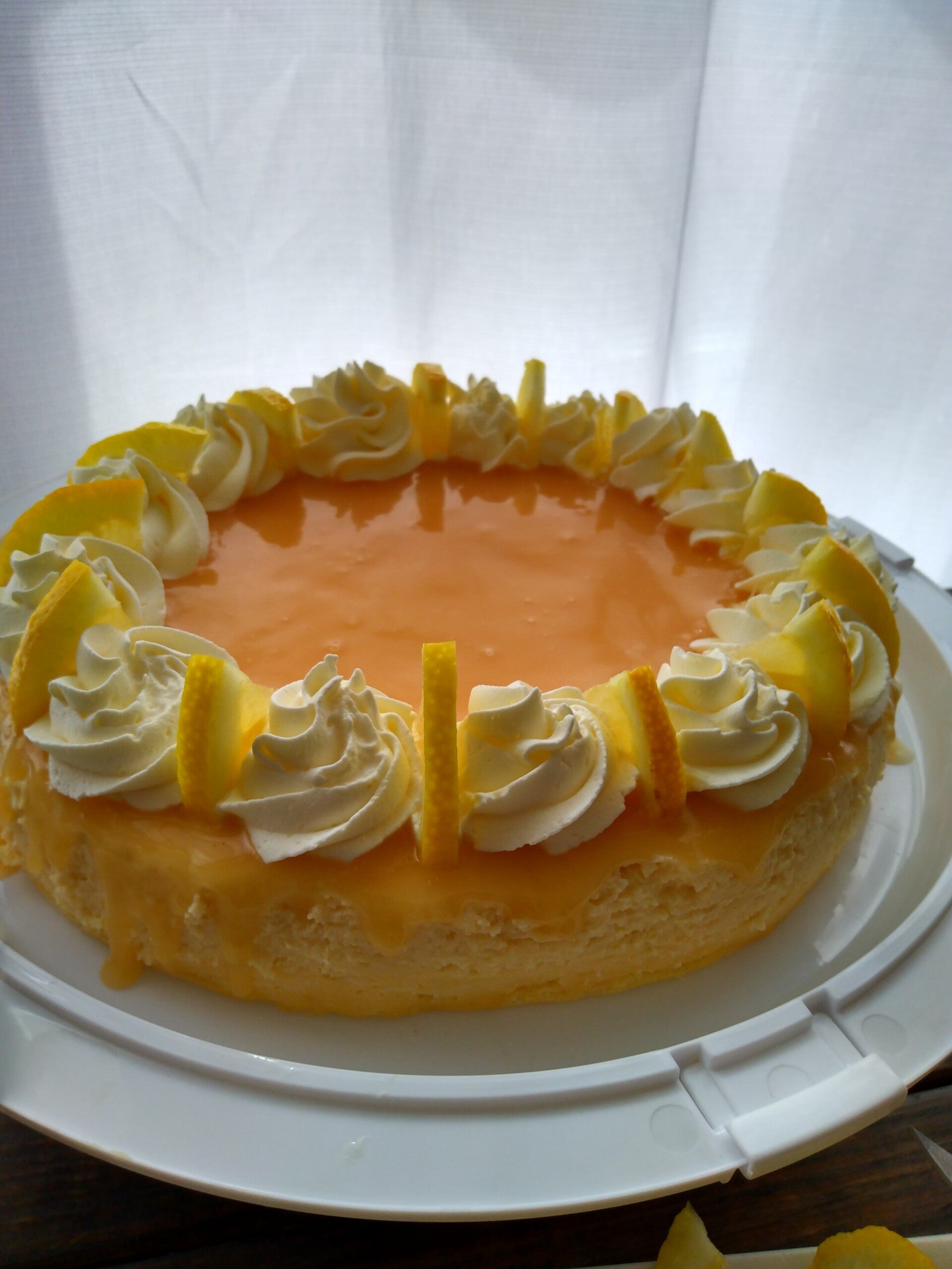 Lemon 9 Inch Cheesecake
