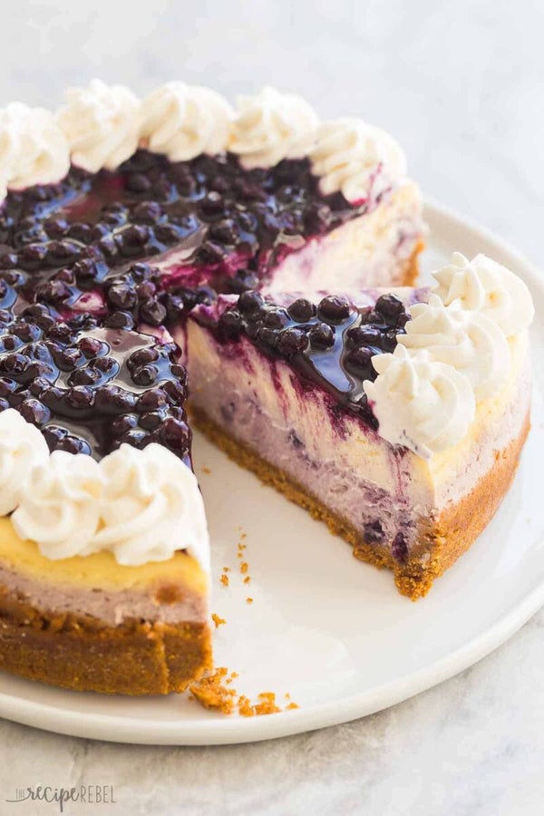 Blueberry 9 Inch Cheesecake