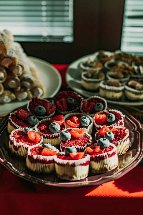 Create your own Mini Bite Size Cheesecake Cupcakes - 12 Pack