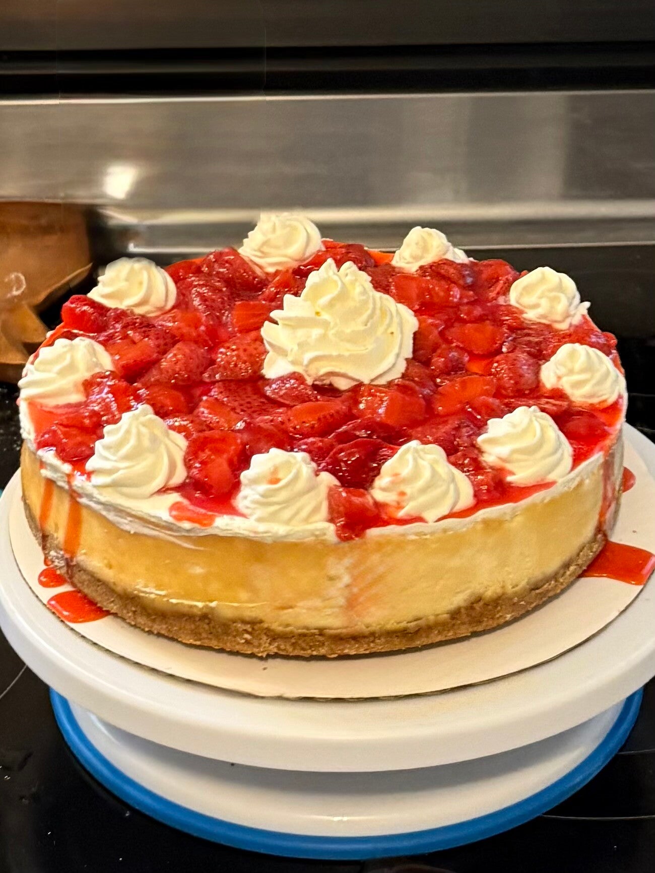 Strawberry 9 Inch Cheesecake