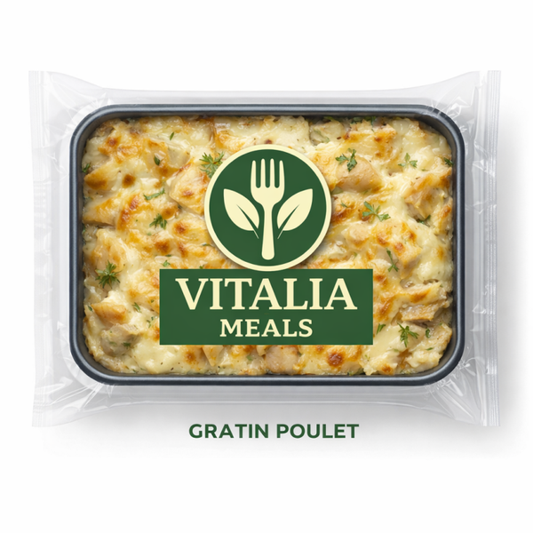 gratin de poulet classique